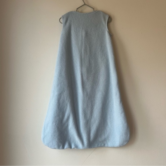 Baby Sleep Sack Light Blue Fleece Wearable Blanket Infant 6–12M Unisex Winter - Picture 5 of 6